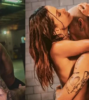 Anitta divulga novas fotos quentes com Damiano David: 'Trabalho difícil'