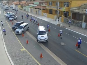 Equipamento aéreo ajuda BPTran nas operações da Lei Seca