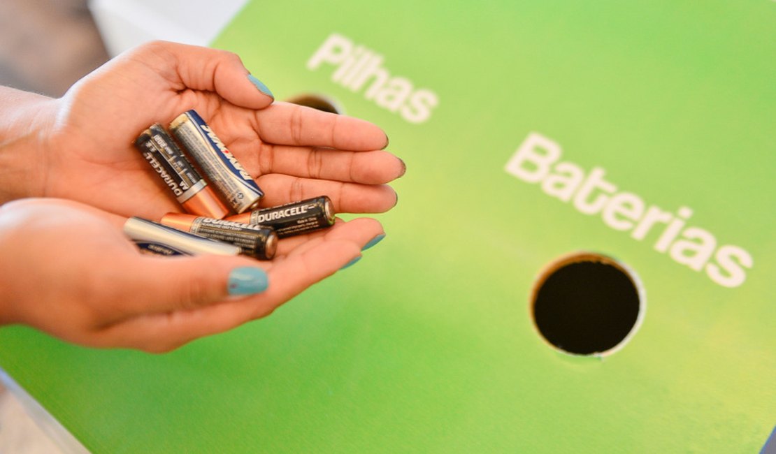 Prefeitura orienta sobre descarte de pilhas e baterias sem prejudicar a natureza