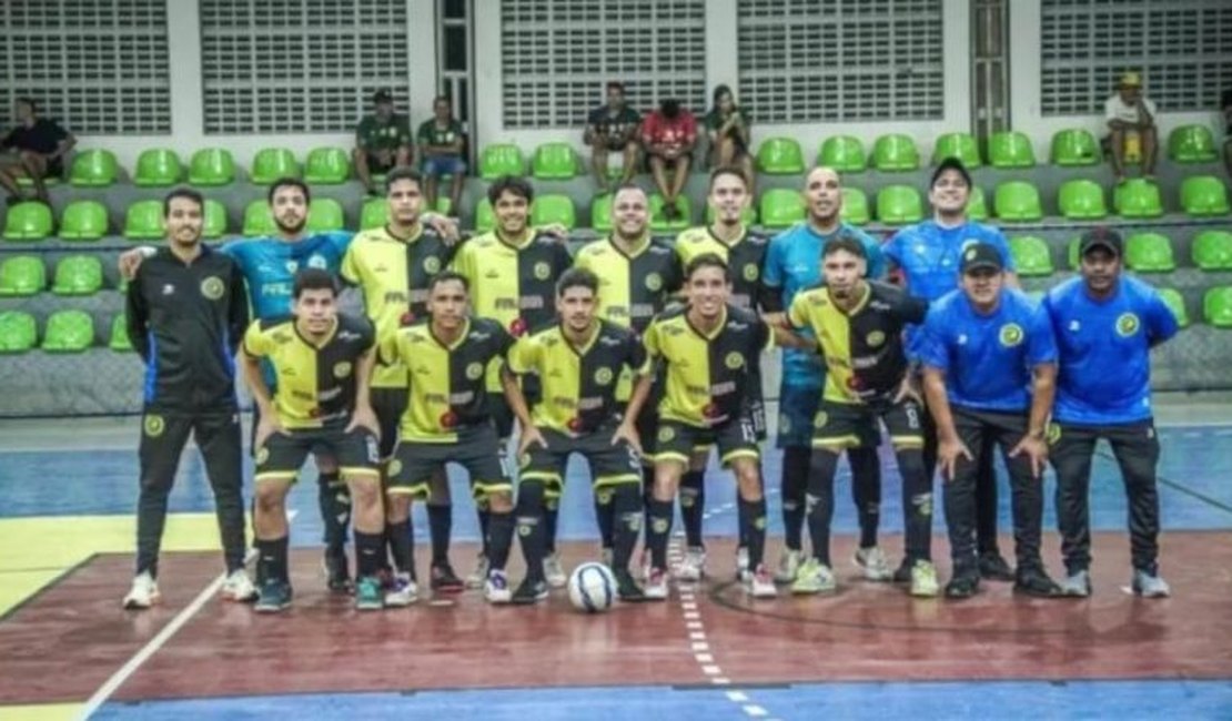 Arapiraca Cascavel assume liderança do Grupo B do Campeonato Estadual de Futsal