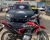Moto com sinais de adulteração é apreendida pela PM durante ocorrência na BR-104, em Flexeiras