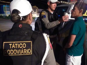 BPRv prende três condutores por embriaguez ao volante no Sertão