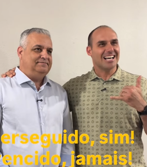 Em rota de aproximação com os Bolsonaro, Alfredo Gaspar visita Eduardo nos EUA