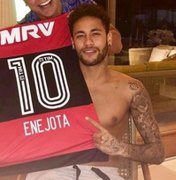 No Twitter, Neymar discute com flamenguista: “Nunca decidi nada”