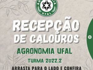Estudantes de Agronomia da promovem plantio de árvores em encerramento de calourada