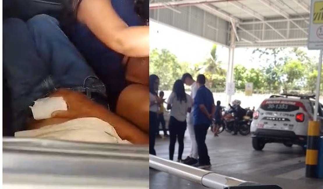 Idoso é atacado e baleado em supermercado no Tabuleiro do Martins, em Maceió