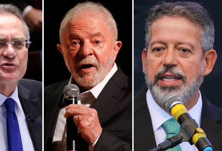 Lula quer Calheiros e Lira juntos em sanção do PL do Imposto de Renda