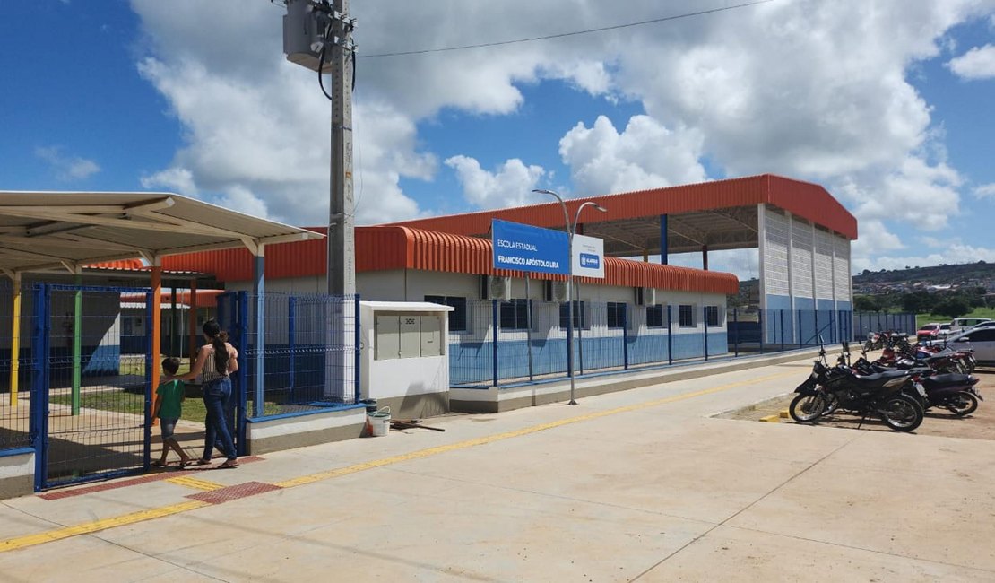 Governo de Alagoas entrega escola de ensino integral em Feira Grande nesta quarta (4)