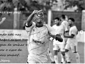 Jaciobá lamenta falecimento de ex-jogador