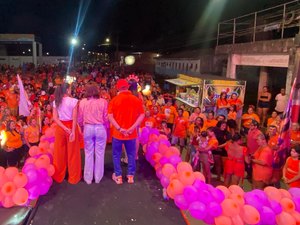 Mayara de Carro Véio faz grande ato político em Jacuípe