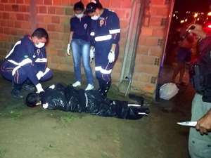[Vídeo] Vigilante é assassinado a tiros em frente a mercadinho