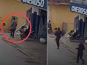 Homem com facão é contido pela Guarda Municipal após causar pânico no Sertão