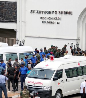 Explosões em hotéis de luxo e igrejas católicas deixam mortos e feridos no Sri Lanka