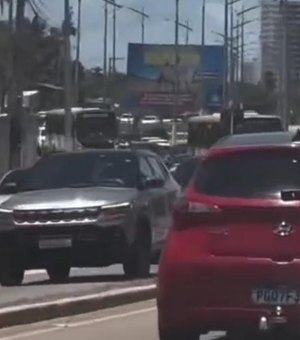 Carnaval causa engarrafamento em rodovias de Maceió e Marechal Deodoro
