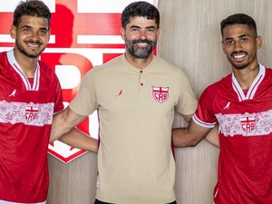 Hereda e João Neto são apresentados oficialmente pelo CRB