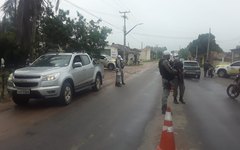 BPRv realiza operação na AL 220, em Limoeiro de Anadia 