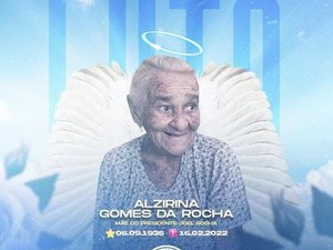Mãe do Presidente Executivo do Esporte Clube Cruzeiro morre em Arapiraca
