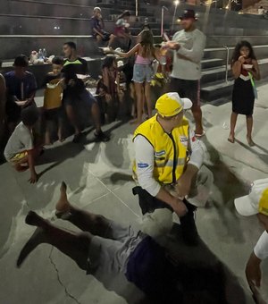 Ronda no Bairro socorre crianças, vítimas de acidente de trânsito e queda em Maceió