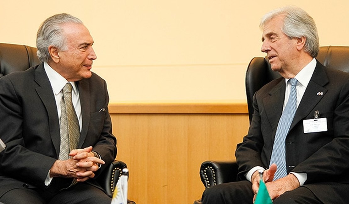 Brasil e Uruguai se reúnem e buscam plano para flexibilizar Mercosul