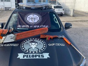 Polícia Militar apreende objetos usados para desmatar sítio em Colônia Leopoldina