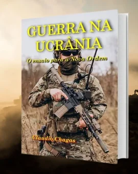 Claudio Chagas lança livro em Brasília sobre a guerra na Ucrânia