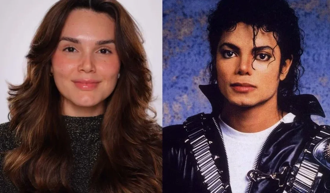 Influenciadora se transforma em Michael Jackson com maquiagem. Veja fotos