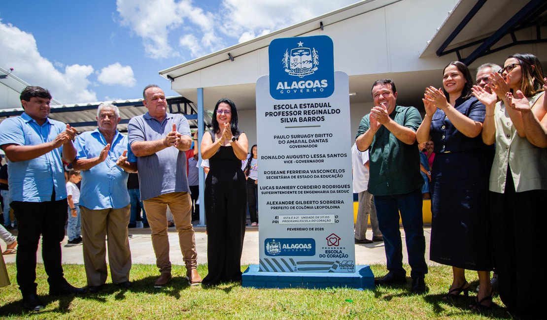 Com investimento de R$ 12,5 milhões, Colônia Leopoldina recebe primeira escola em tempo integral