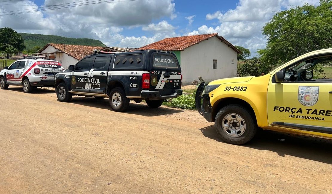 Homem é preso após atirar contra cachorro em Girau do Ponciano