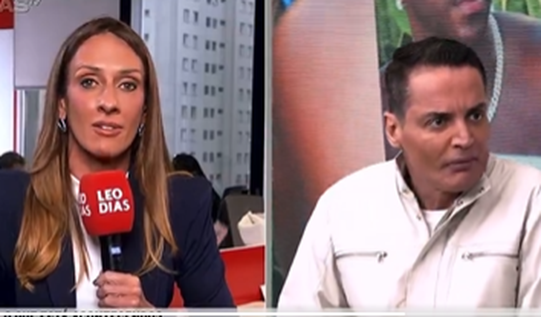 Leo Dias humilha repórter ao vivo após defesa de Virginia Fonseca