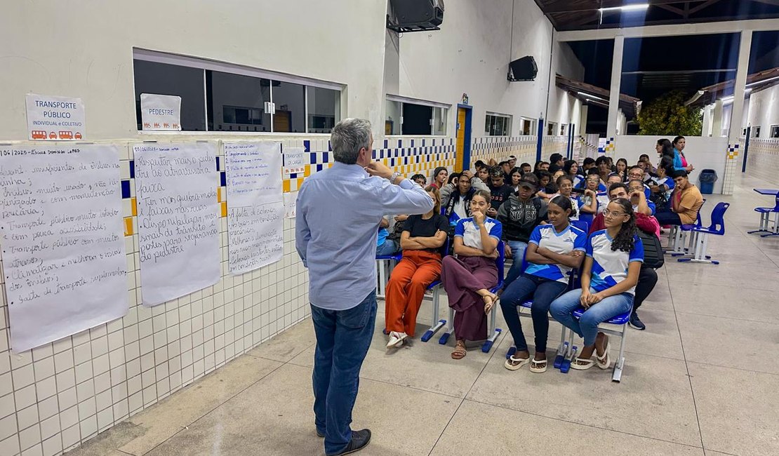 Comunidades participam de oficinas para construção do Plano de Mobilidade Urbana de Arapiraca