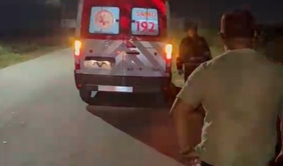 Dois acidentes são registrados no mesmo quebra-molas em avenida de Arapiraca