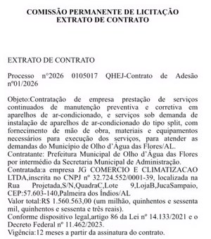 Prefeito do Sertão vai gastar mais de R$ 1,5 milhão para manutenção ar-condicionados