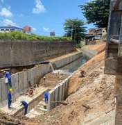 Obras do Canal do Ipanema avançam e chegam a trecho próximo à Unima