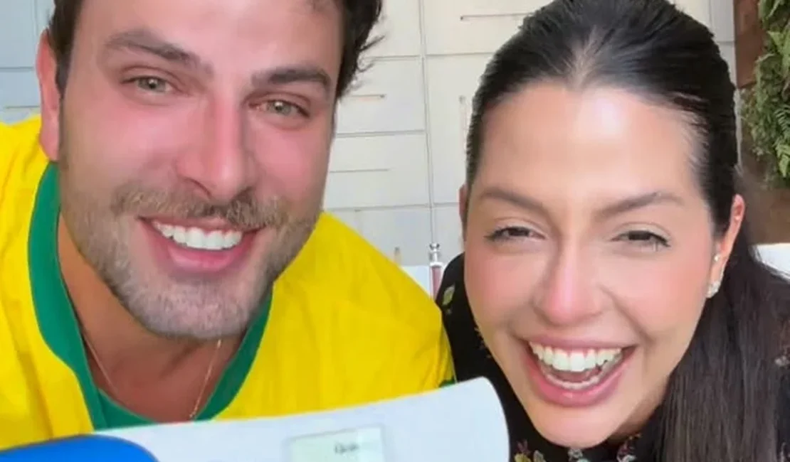 Nasce a 1ª filha de Laís Caldas e Gustavo Marsengo