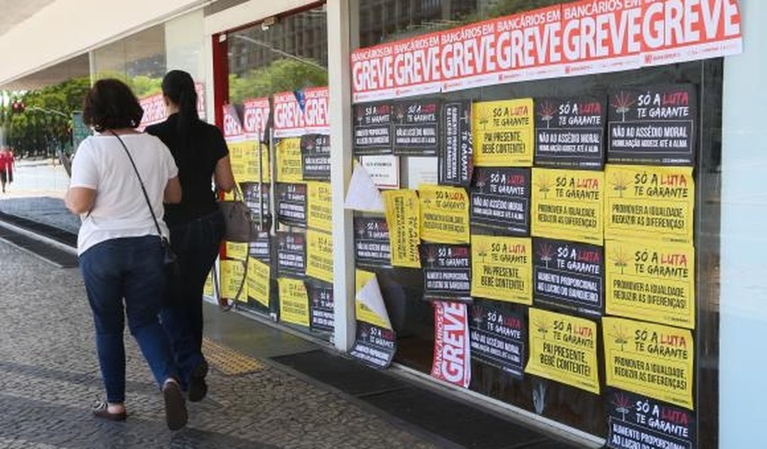 Greve dos bancários fecha agências em todo o país