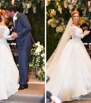 Influencers Mirela Janis e Yugnir se casam em festa de R$2 milhões