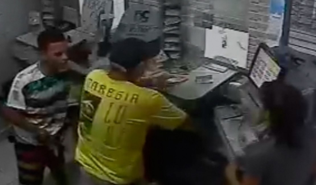 Polícia divulga vídeo de assalto à lotérica na Barra