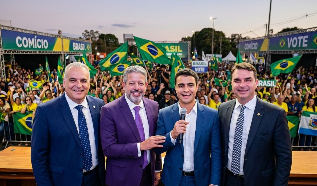Valdemar não se opõe a palanque único com JHC, Flávio Bolsonaro, Arthur Lira e Alfredo em AL