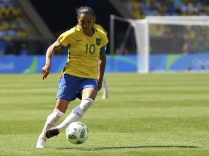 Marta é uma das finalista do prêmio de melhor jogadora do mundo