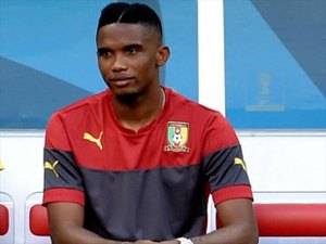 Eto'o vai continuar na reserva de Camarões contra o Brasil