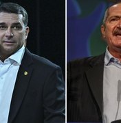 Flávio Bolsonaro telefona para Aldo Rebelo após alagoano ser rifado da corrida presidencial