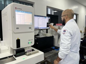 HGE passa a contar com novo equipamento capaz de realizar 100 hemogramas por hora