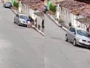 Imagens mostram momento em que mulheres são atropeladas em Paulo Jacinto