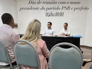 JHC reúne candidatos a deputado estadual pelo PSB para traçar estratégias para as eleições