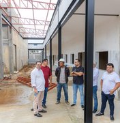 Obras do Conservatório de Música de Arapiraca avançam em nova etapa