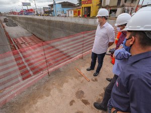 Obra do Viaduto da PRF em Maceió entra na fase final