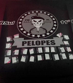 Homem é preso após comercializar drogas em evento no município de Penedo