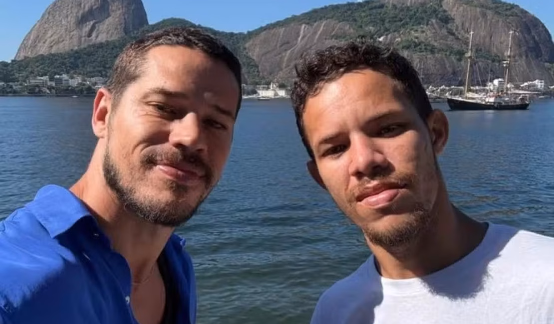 José Loreto revela admiração e planos com seu sósia, Lorran Galdino: 'Vivendo coisas lindas'
