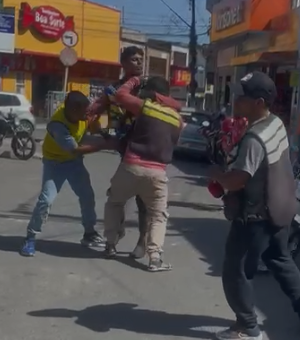 Confusão entre mototaxistas causa tumulto no Centro de Rio Largo