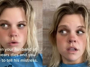 Mulher descobre traição e tem que contar que marido morreu para amante